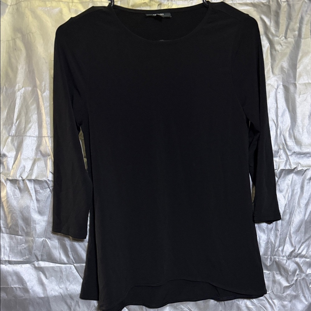 Alfani Black Long Sleeve Women's Top